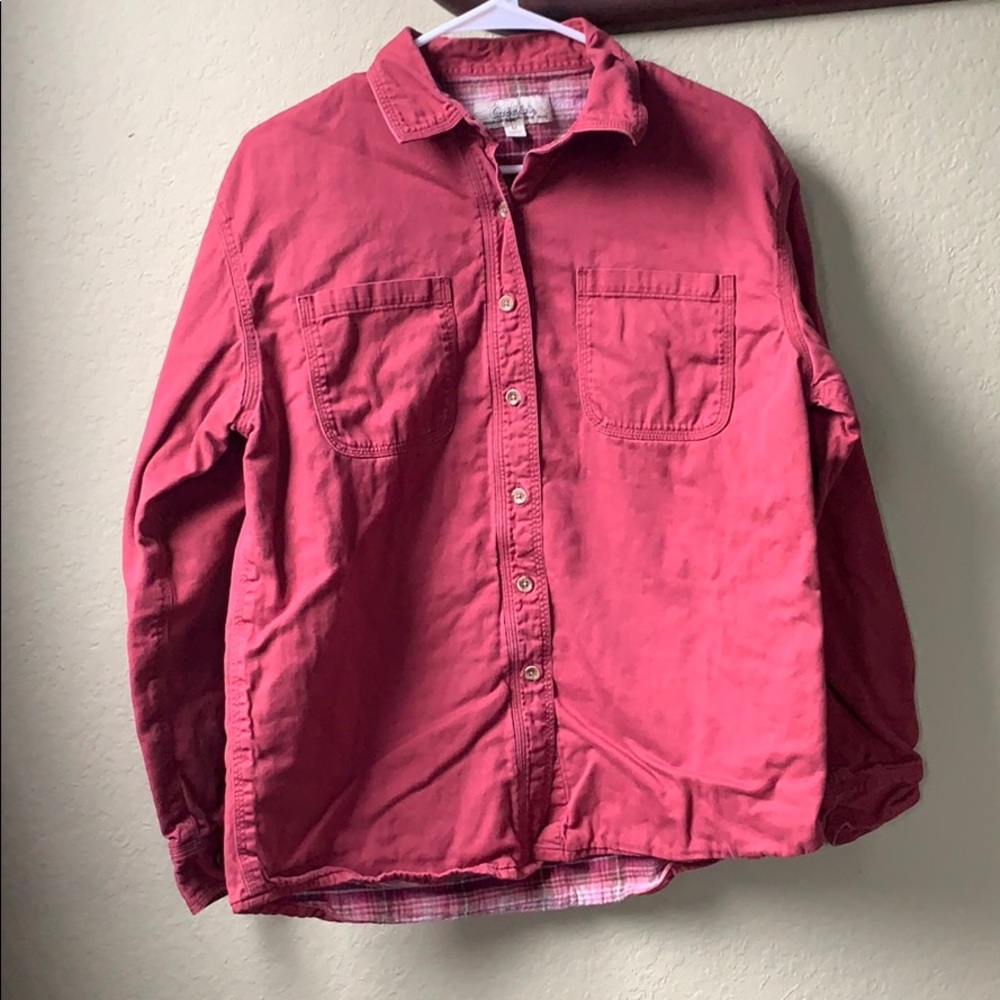 Faded Red Long Sleeve work shirt from Cabela’s